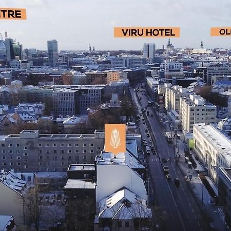 Urban-Glam City Centre Studio With A Gym And Terrace Tallin Zewnętrze zdjęcie