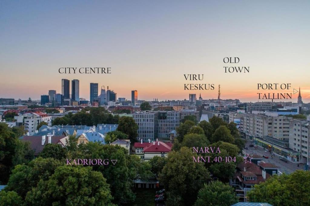 Urban-Glam City Centre Studio With A Gym And Terrace Tallin Zewnętrze zdjęcie